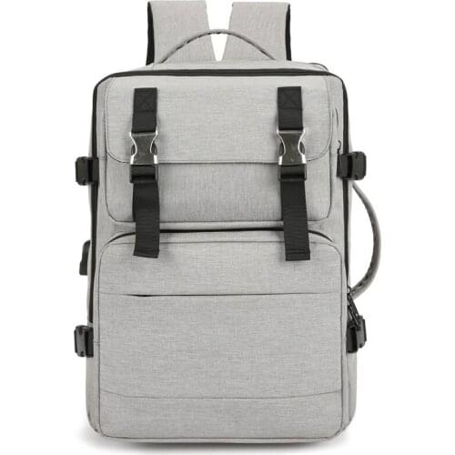 2021 mens laptop backpack for men anti theft waterproof canvas backpack boys school travel backpack for teenager with charging