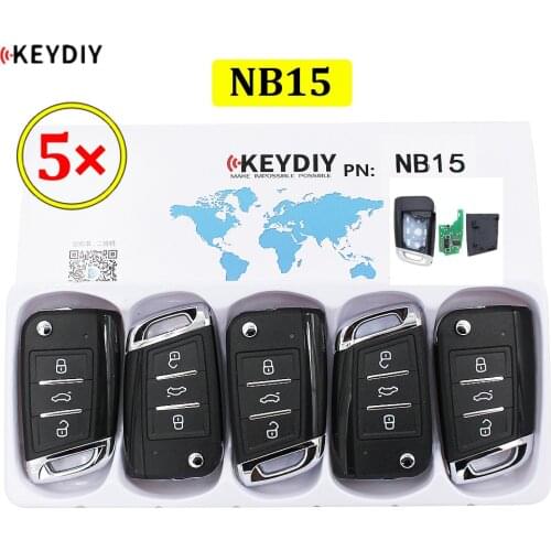 5pcs/lot KEYDIY 3 Button Multi-functional Remote Control NB15 NB Series Universal for KD900 URG200 KD-X2 all functions in one