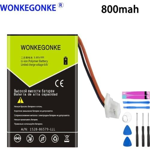 WONKEGONKE 800mah for Sony PRS-300 1-756-769-31 9702A50844 9924A60515 LIS1382(S) PRS-300BC PRS-300RC PRS-300SC battery
