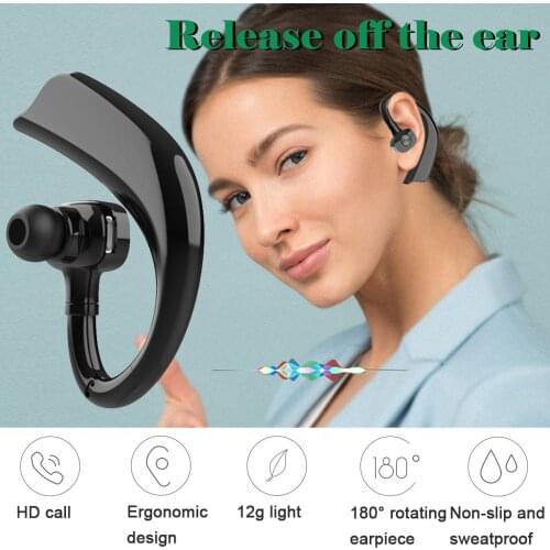 Bluetooth 5.0 wireless Sport headset Super-long standby earphone with mic For iphone 7 8 plus x xs max for xiaomi Huawei Samsung