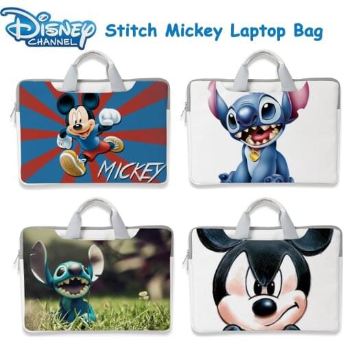 Disney Mickey Minnie Laptop Bag Case for Macbook Air Pro 13 14 15.6 Laptop Sleeve Notebook Bag For Dell Acer Asus HP Handbag