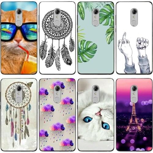 Patterned Case for ZTE V7 Plus Soft TPU for ZTE Blade V7 Plus Case Phone Back Cover for ZTE V 7 Plus Case