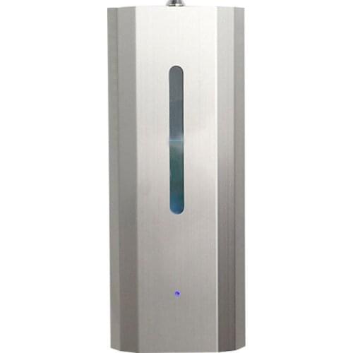 Free ship 1000 ml Stainless Steel Soap Dispenser Automatic Sensor Liquid Soap Machine Wall-Mounted Sensor Hand Sanitizer Machine