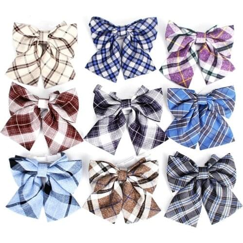 Jk Uniform Bow Tie Cute Japanese korean School Uniform Accessories Bow-knot Tie Bowties Design Knot Cravat Necktie Adjustable