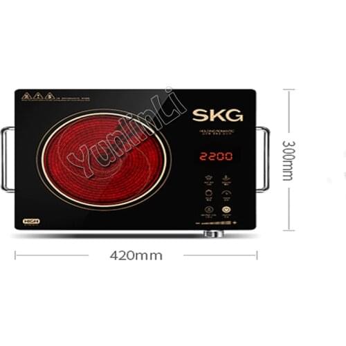 Induction cooker electric cooker cooking tea stove domestic smart induction cooker light wave oven desktop stir - fried 1601
