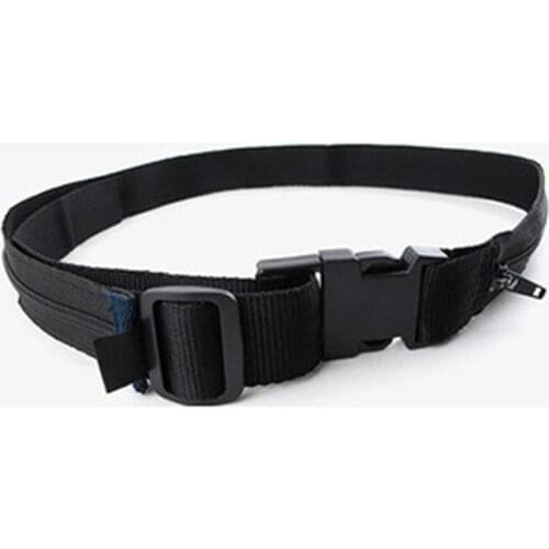 Outdoor camping Tools Travel Anti-Theft Wallet Belt Hiding Stash money Belt burglar convenient safe waistband survival toolFW097