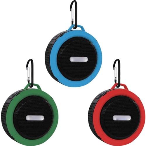 Mini Bluetooth 5.0 Speaker Stereo Portable TWS Speaker Dustproof Waterproof IP65 Column With TF Card Outdoor Wireless Speaker