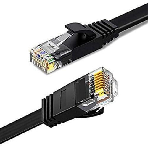 Flat Ethernet Cable RJ45 Lan CAT6 Ethernet Network LAN Cable Flat UTP Patch Router Lot For Computer Router Laptop