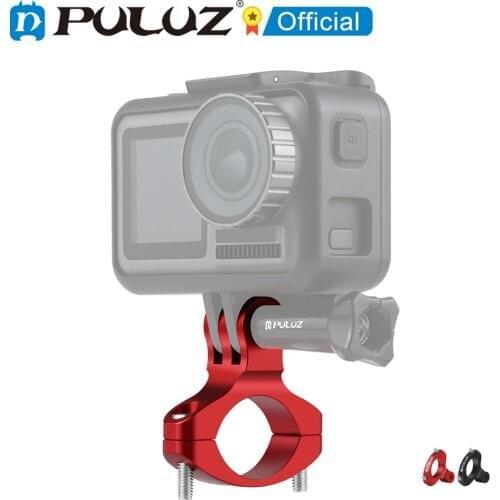 PULUZ-montaje de bicicleta para GoPro HERO6, adaptador de manillar de aluminio para Go Pro Hero5, accesorios de Cmara de Accin