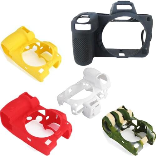 Top Texture Design Rubber Silicon Case Body Cover Protector Frame Skin for Nikon Z7 II Z6 II Camera Soft Z7II Z6II