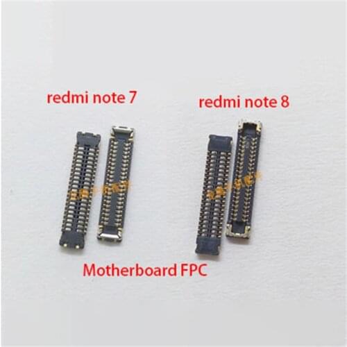 LCD Display FPC Connector Plug MotherBoard Pin For Xiaomi Redmi Note 7 Note 8 Note 8 Pro