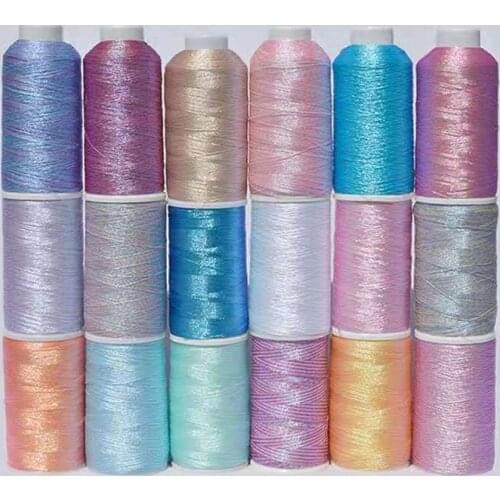 1pcs 0.2/0.4/0.6/0.8mm Lace Rope Magic Color Thread Gold And Silver Thread Diy Braided Bracelet Necklace Beaded Wire Accessories