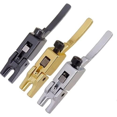 1 Pcs Vintage Tremolo Bridge Locked String Bridge Saddle for Electric Guitar Golden Black Chrome For choose guitar accessories