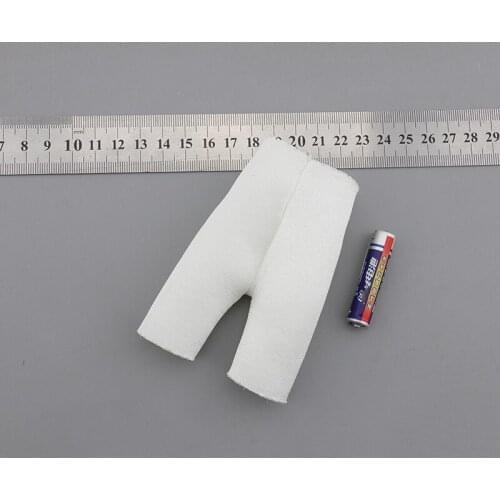 1/6 Scale fs73034 PLA White Pants for Fattening 12''Body Figures