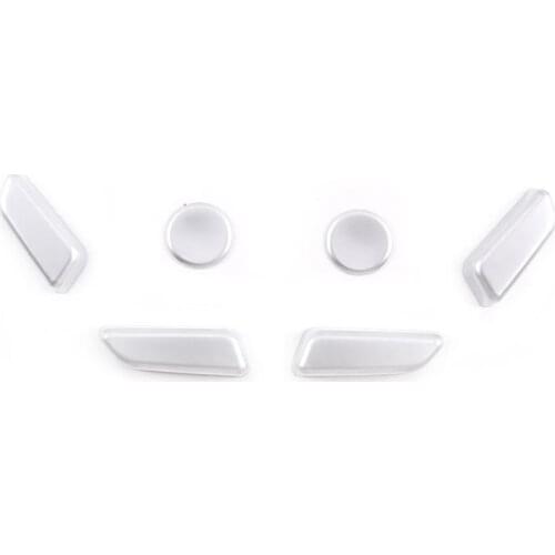 Car Seat Adjustment Button Cover Interior Decoration Protective Button Cover for Tesla Model 3 Y