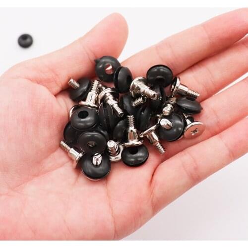 20pcs Computer Case Shockproof Screws Shockproof Screws + Shock Absorption 3.5-inch HDD Shock Absorption Screws