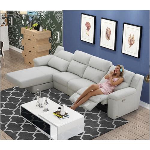 Living Room Sofa electric recliner sofa real genuine cow leather sectional sofas neoclassical muebles de sala moveis para casa