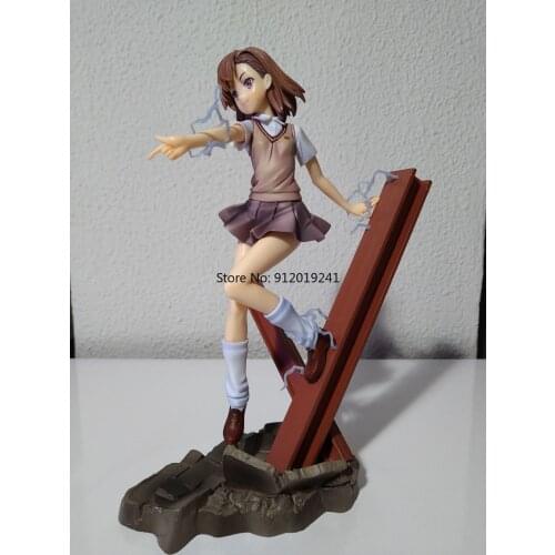 Mikoto Misaka Action Figure 1/7 PVC girl Figure A Certain Magical Index Anime Figure Sexy Japanese Adult Toys