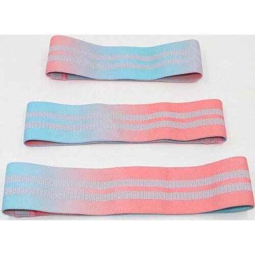 Elastic Resistance Band Exercise Fitness Band Non-Rolling Thick Fabric Hip Circles Pull Up Assist Band Fitness Strength Band