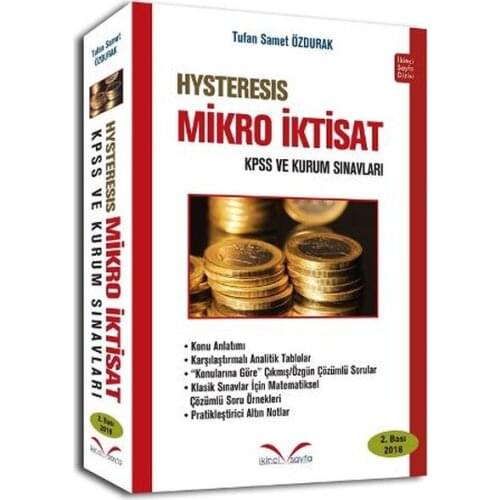 Hysteresis Microeconomics. Cataclysm Samet Özdurak. Second Page