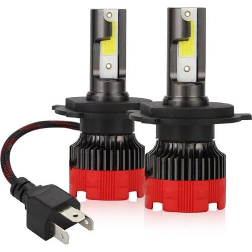H1 H4 H7 H11 9005 9006 2pcs Car LED Headlight Bulbs Manufacture Car Headlight Bulbs 6000K 6000LM Auto Headlamp Light Bulbs 9-30V
