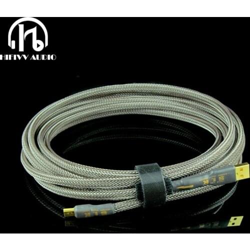 Hi end USB A to Mini USB cable USB2.0 data cable transmission signal cable USB DAC Cable amplifier dac USB cable