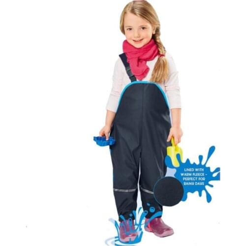 2019 Brand Waterproof Overalls Pants 1-7Yrs Baby Boys Girls Overalls Fashion Kids Overall Children Waterproof Rain Pants