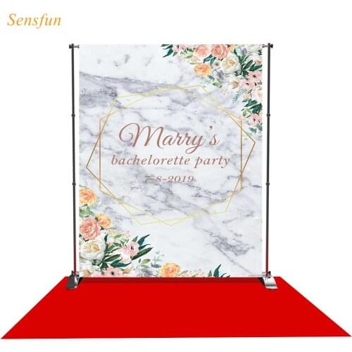 LEVOO new photo backdrop marble wedding flower classic custom background nature photocall photo studio shoot prop