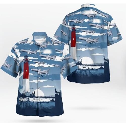 2021 New 3D Printing Plane Hawaii Anime Shirts Men Summer Short-sleeved Beach Shirt Men Shirts Oversize Camisa Masculina 5XL-42