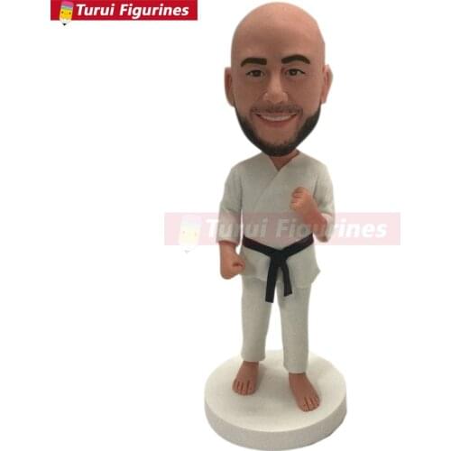 Karate Custom Bobblehead Karate Personalized Figurine Karate Birthday Cake Topper Karate Gifts Father Gift Husband Boyfriend Kar