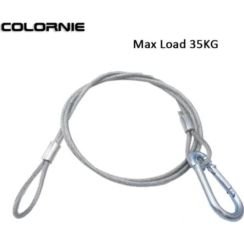 Stage Light Safety Cable Steel Wire Safety Ropes Security Cable Max Load 35KG For Led Moving Head Par Light Stage Light