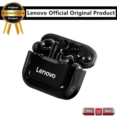 Lenovo LP1 TWS Earbuds Bluetooth 5.0 True Wireless Headphones Touch Control Sport Headset IPX4 Sweatproof Earphones with Mic