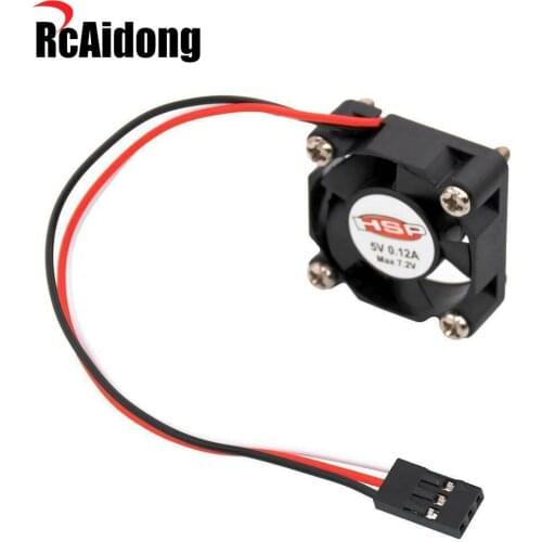 High Speed Cooling Fan 30x30mm for 1/10 Tamiya TT01/TT02 Upgrades Accessories Motor Heat Sink