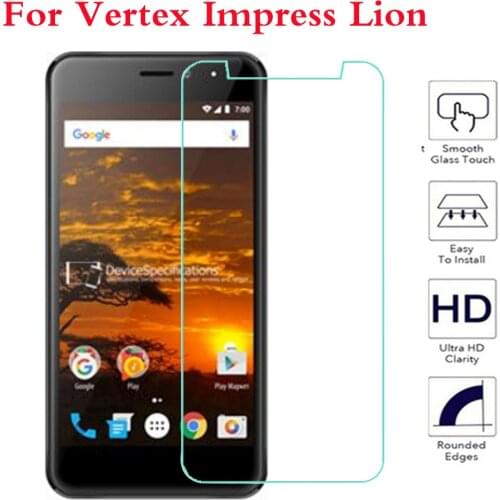 For Vertex Impress Lion Tempered Glass 2.5D Explosion-proof Film Front Screen Protector for Vertex Impress Lion 4G 3G Glass Film