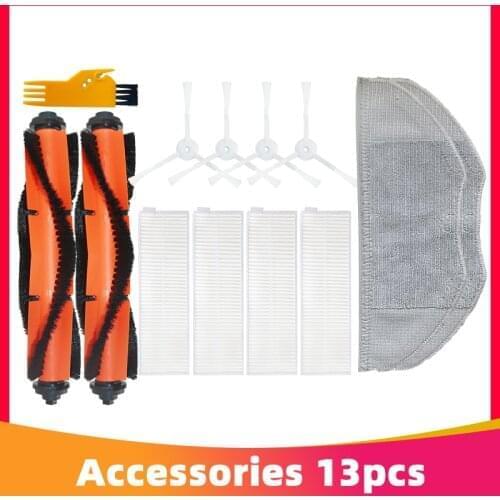 Roller Side Brush Hepa Filter Mop Cloth for Xiaomi Robot Vacuum Mop Essential Mijia G1 MJSTG1 Robotic Vacuum Cleaner Spare Parts