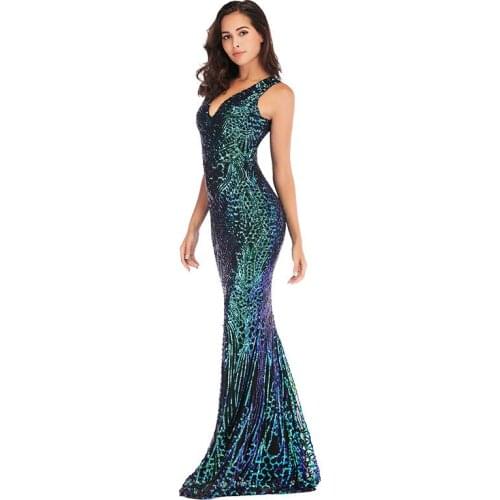 2021 New Womens Sexy Lovely Print Sequins Sweet Long Evening Dress Casual Summer Elegant High Waist Vintage Bohemian Clothing