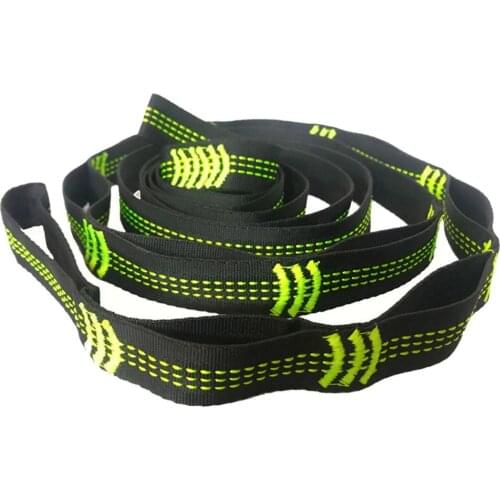 2PCS Adjustable Hammock Straps With Buckle Outdoor Tree Hanging Aerial Yoga Hammock Strap Rope Belt Hamaca Colgante Hamak