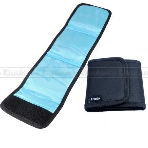 6 pockets Lens Filter Wallet Case bag cover protector For 25mm to 82mm uv cpl nd color camera lens filter