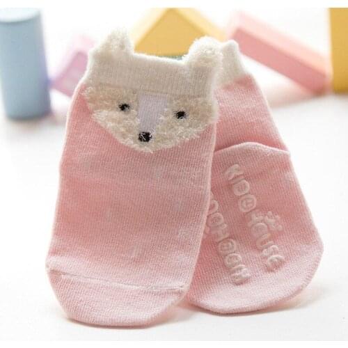 Baby Cotton Socks Autumn Winter Warm Cartoon Newborn Anti Slip Infant Floor Thickening Sock Little Girls Boys Christmas Gift