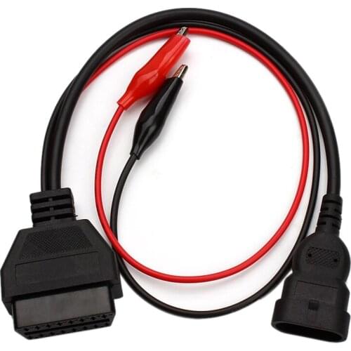 For Fiat 3 Pin Alfa Lancia to 16 Pin OBDII OBD2 obd-II Connector Adapter Auto Car Cable Obd for fiat 3pin Diagnostic Cable