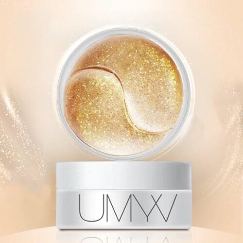 30 Pairs Crystal Bouncing Colorful Eye Masks Moisturizing Hydrate Fading Dark Circles And Eyelines Tender Tighten Eyebags