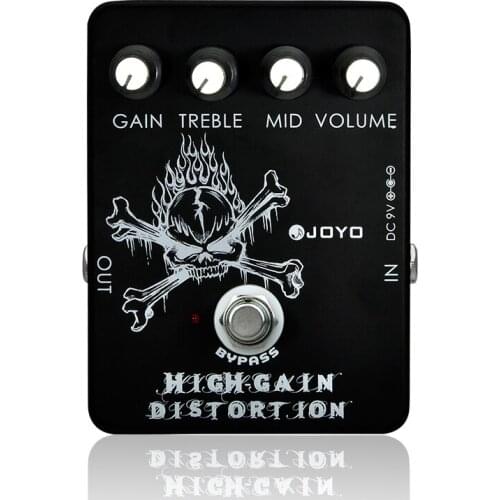 Guitar Effects JOYO JF-04 Electric Guitar Effect Pedal High Gain Distortion Metal Instrument Spare Part Effect Pedal Effect