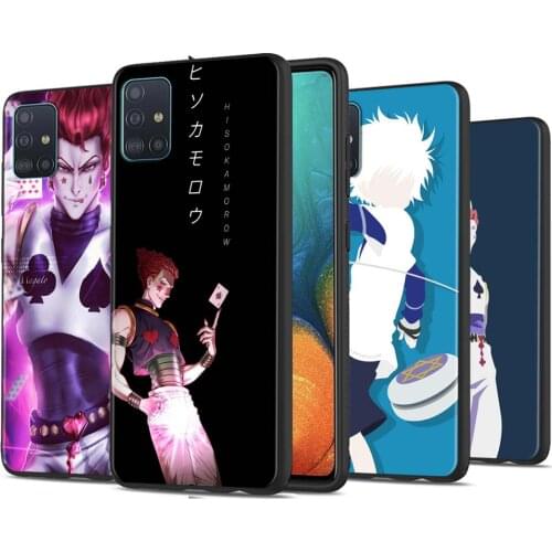 Hisoka Hunter X Phone Case For Samsung Galaxy A72 A32 A71 A91 A51 A42 A41 A31 A21s A02s 5G Soft Cover Black Shell TPU Capa