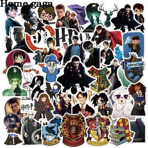 Homegaga 50PCS/SET Magic School Movies Sticker for DIY Scrapbooking Album Bike Car Luggage Laptop Phone Sticker Decal D3177