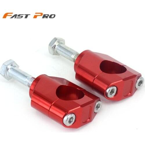 Motorcycle CNC 1 1/8" 28mm Handlebar Fat Bar Risers Mount Clamp For HONDA CR125R CR250R CRF250R CRF450R CRF450L CRF250X CRF450X