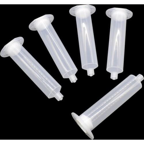 5pc 30ml Dispensing Syringe Barrel 30cc Glue Adhesive Dispenser Industrial Syringes Tube Set for Industrial Dispensing Tools