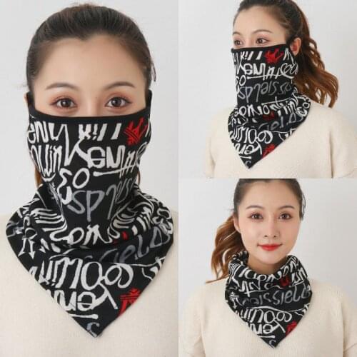 Hot Sale Stylish Autumn And Winter Triangle Ear Mask Bib Neck Guard European And American High Quality Riding Windproof Mask