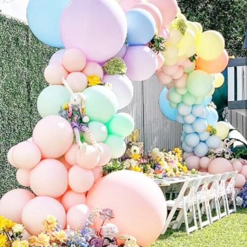 50pcs 5/10/12/18/36 inch Macarons Latex Ballon Wedding Party Candy Balloon Birthday Party Decoration Baby Shower Wedding Golobos
