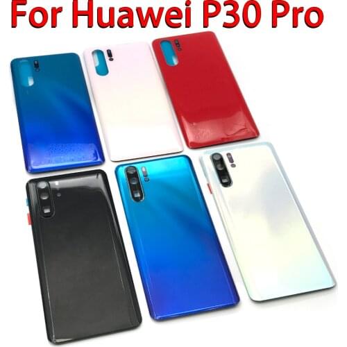 5Pcs/lot Replacement Glass Battery Back Cover Case For Huawei P30 Pro