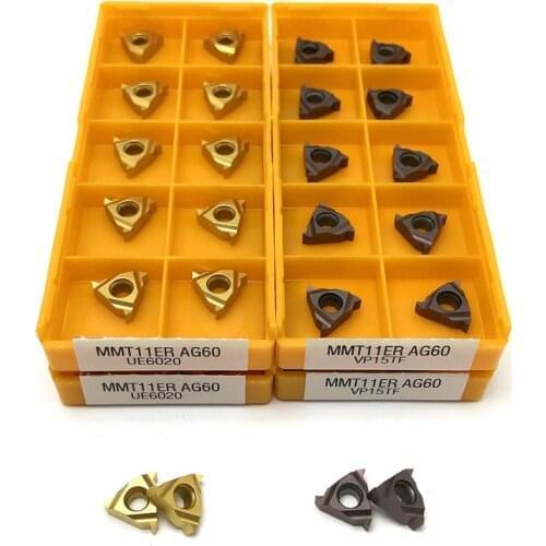 MMT 11IR AG60 VP15TF carbide inserts Thread Turning tool CNC tool 11IRAG60 Thread insert turning insert metal lathe tools